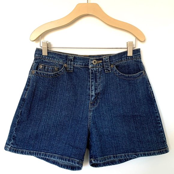 Faded Glory Blue Stretch Shorts - Picture 1 of 6